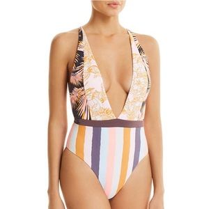 Reversible one-piece swimsuit. NWT